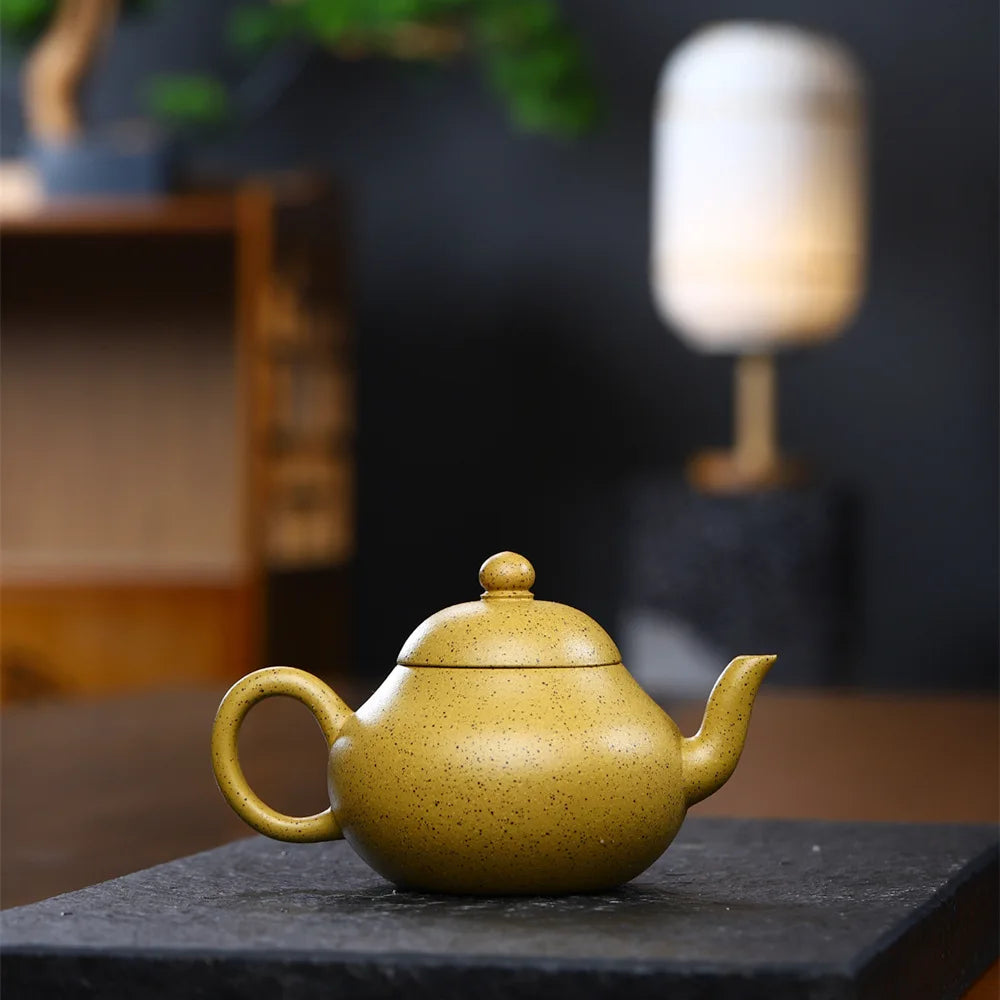 180cc Handmade Beauty Kettle Chinese Tea Ceremony Yixing Classic Tea Pots Purple Clay Teapot Home Teaware Customized Gifts