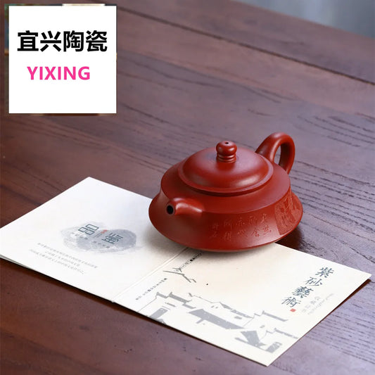 180cc Traditional Yixing Handmade Purple Clay Teapots Raw Ore Dahongpao Mud Tea Pot Kettle Chinese Zisha Teaware Tea Set
