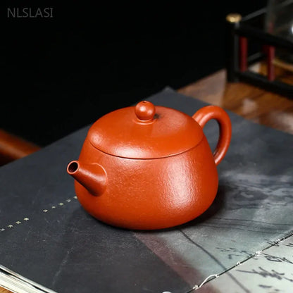 180ml Authentic Yixing Purple Clay Tea Pot Chinese Zhu Mud Filter Teaware Handmade Custom Beauty Teapot Zisha Tea Accessories