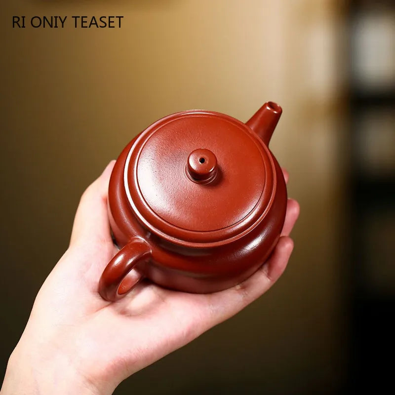 180ml Authentic Yixing Purple Clay Teapots Tradition Handmade Tea Pot Teaware Beauty Kettle Chinese Zisha Tea Set Accessories