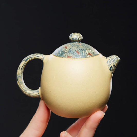 180ml Boutique Yixing Purple Clay Teapot Tradition Section Mud Beauty Tea Pot Handmade Filter Tea Infuser Customized Teaware