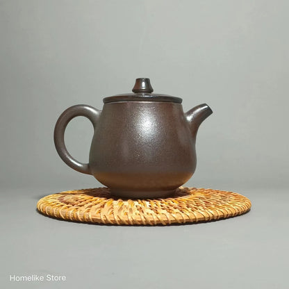180ml Chaishao Chai-fired Jianshui Clay Pure Handmade Shipiao TeaPot(Not Yixing Zisha) Kung Fu Tea Set Drinkware Tea Ceremony