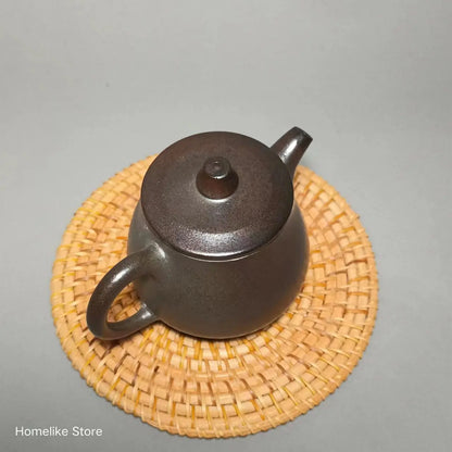180ml Chaishao Chai-fired Jianshui Clay Pure Handmade Shipiao TeaPot(Not Yixing Zisha) Kung Fu Tea Set Drinkware Tea Ceremony