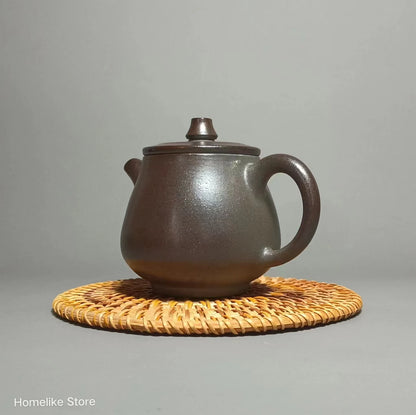 180ml Chaishao Chai-fired Jianshui Clay Pure Handmade Shipiao TeaPot(Not Yixing Zisha) Kung Fu Tea Set Drinkware Tea Ceremony