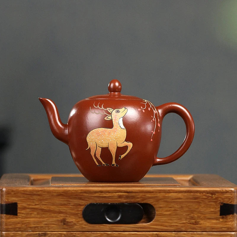 180ml Chinese Yixing Purple Clay Tea Pot Tradition Dahongpao Beauty Teapot Zisha Filter Kettle Customized Tea Accessories