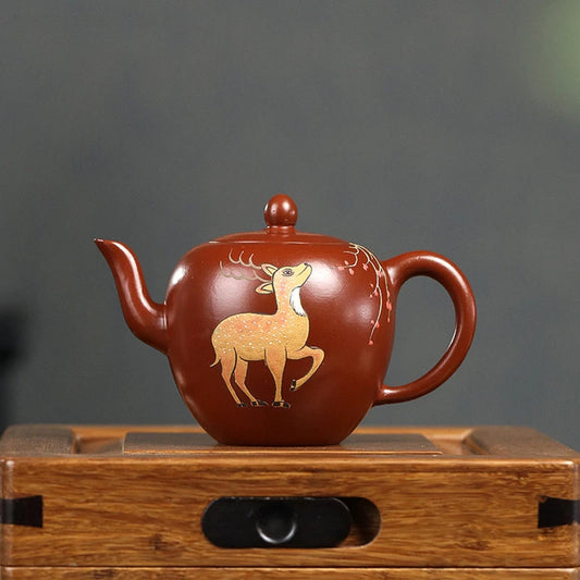 180ml Chinese Yixing Purple Clay Tea Pot Tradition Dahongpao Beauty Teapot Zisha Filter Kettle Customized Tea Accessories