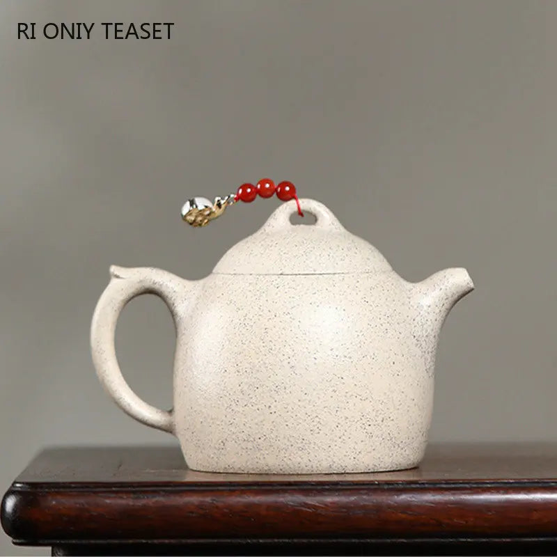 180ml Chinese Yixing Purple Clay Teapot Authentic Handmade Mud-painted Peony Pattern Tea Pot Kettle Famous Artists Zisha Tea Set