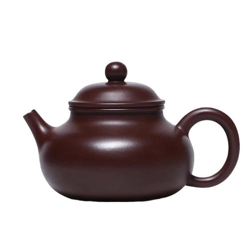 180ml Chinese Yixing Purple Clay Teapots Famous Artists Handmade Tea Pot Raw Ore Beauty Kettle  Zisha Tea Set Teaware