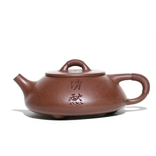 180ml Chinese Yixing Purple Clay Teapots Famous Artists Traditional Handmade Tea Pot Raw Ore Kettle  Zisha Tea Set