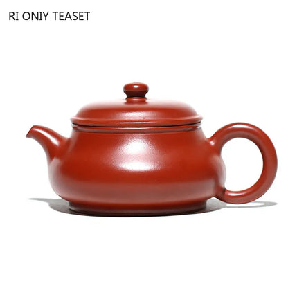 180ml Chinese Yixing Purple Clay Teapots Famous Handmade Tea Pot Raw Ore Dahongpao Mud Kettle Authentic Zisha Tea Set Customized