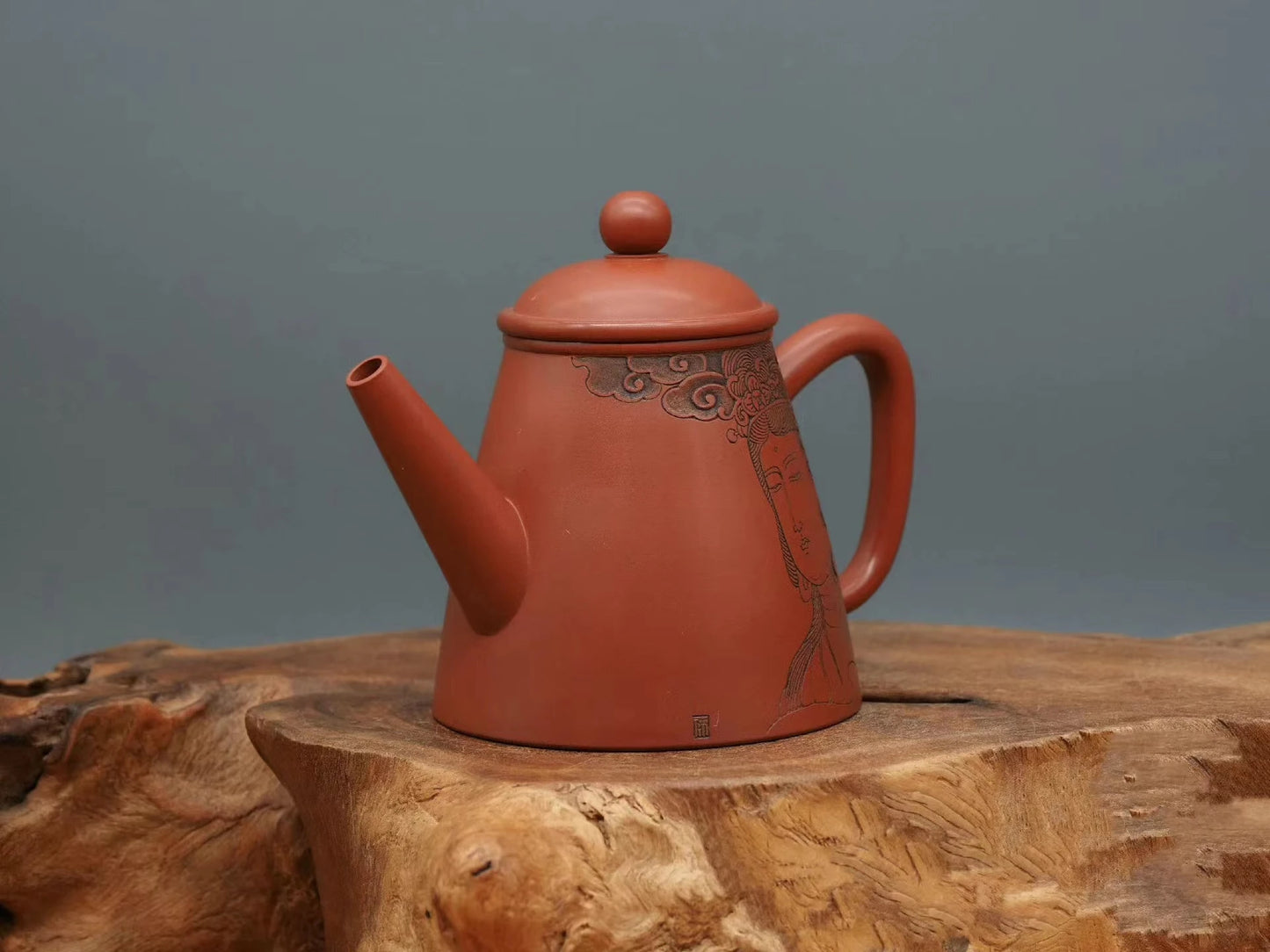 180ml Nixing Handmade Teapot Master Tang Tianyuan Carving  filter handmade nixing clay customized gifts authentic theiere
