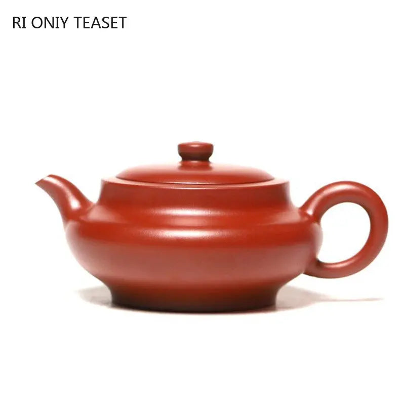 180ml Yixing Famous Artists Purple Clay Teapots Handmade Tea Pot Raw Ore Dahongpao Mud Kettle Chinese Zisha Tea Set Teaware