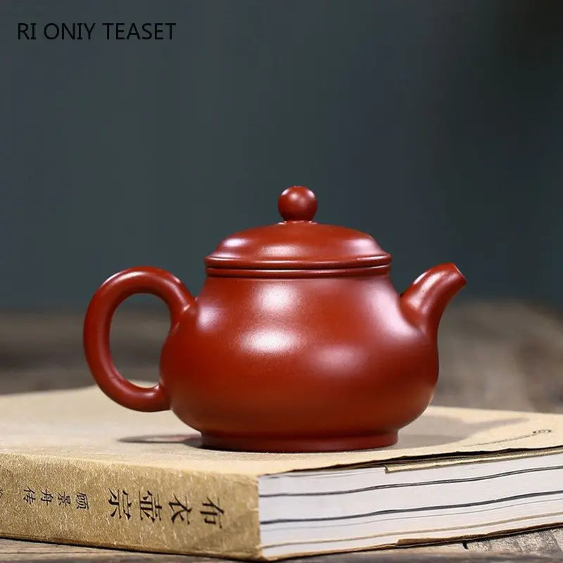 180ml Yixing Famous Purple Clay Teapots Handmade Raw Ore Dahongpao Mud Tea Pot Beauty Kettle Chinese Authentic Zisha Tea Set