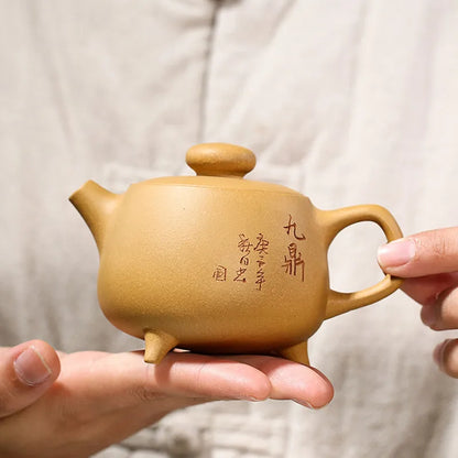 180ml Yixing Handmade Purple Clay Teapots Famous Tea Pot home Beauty Kettle Chinese Zisha Tea Set Gifts Customized Drinkware