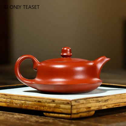 180ml Yixing High-end Purple Clay Teapot Famous Handmade Tea Pot Collection Raw Ore Dahongpao Mud Kettle Chinese Zisha Tea Set