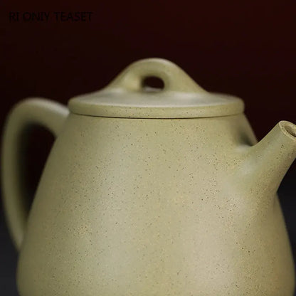 180ml Yixing High-end Purple Clay Teapots Handmade High Stone Scoop Tea Pot Raw Ore Beauty Kettle Zisha Tea Set Collection Gifts