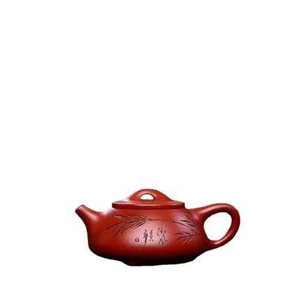 180ml Yixing Zisha Pot Tea Set Dahongpao purple clay Kung Fu Tea Set Single Pot Teapot Gift