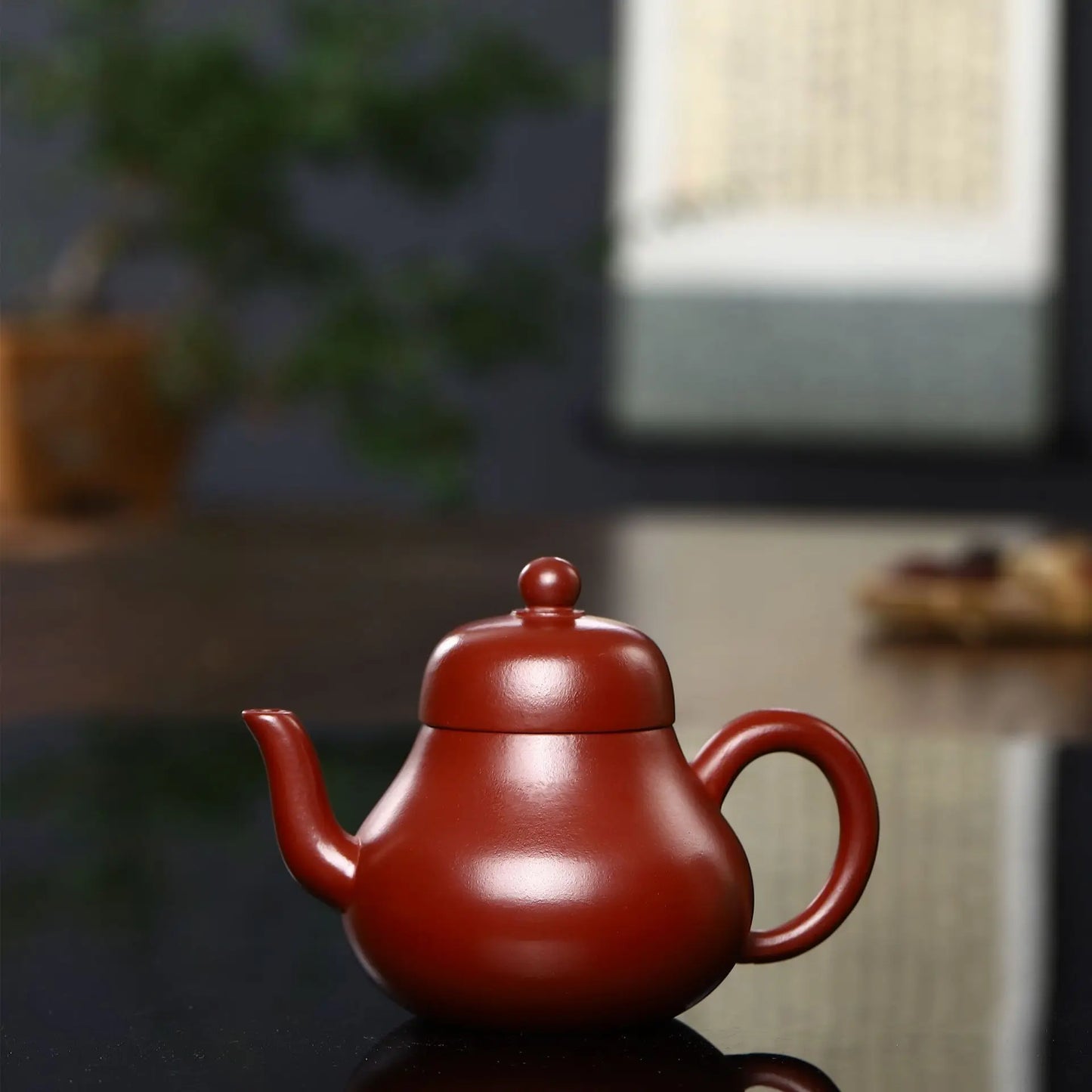 180ml tea pot marked real yixing zisha dahongpao clay handmade craft on sales kungfu pot with certificate paper