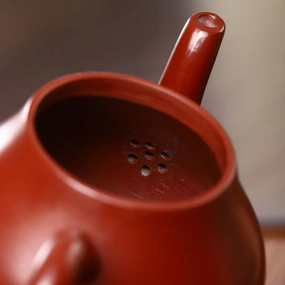 180ml tea pot marked real yixing zisha dahongpao clay handmade craft on sales kungfu pot with certificate paper