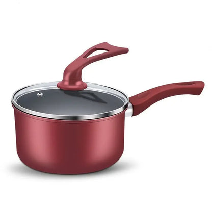 18cm Non-stick Milk Pot Baby Complementary Food Baby Small Milk Pot, Porridge Hot Milk Noodle Pot Soup Pot Small Wok