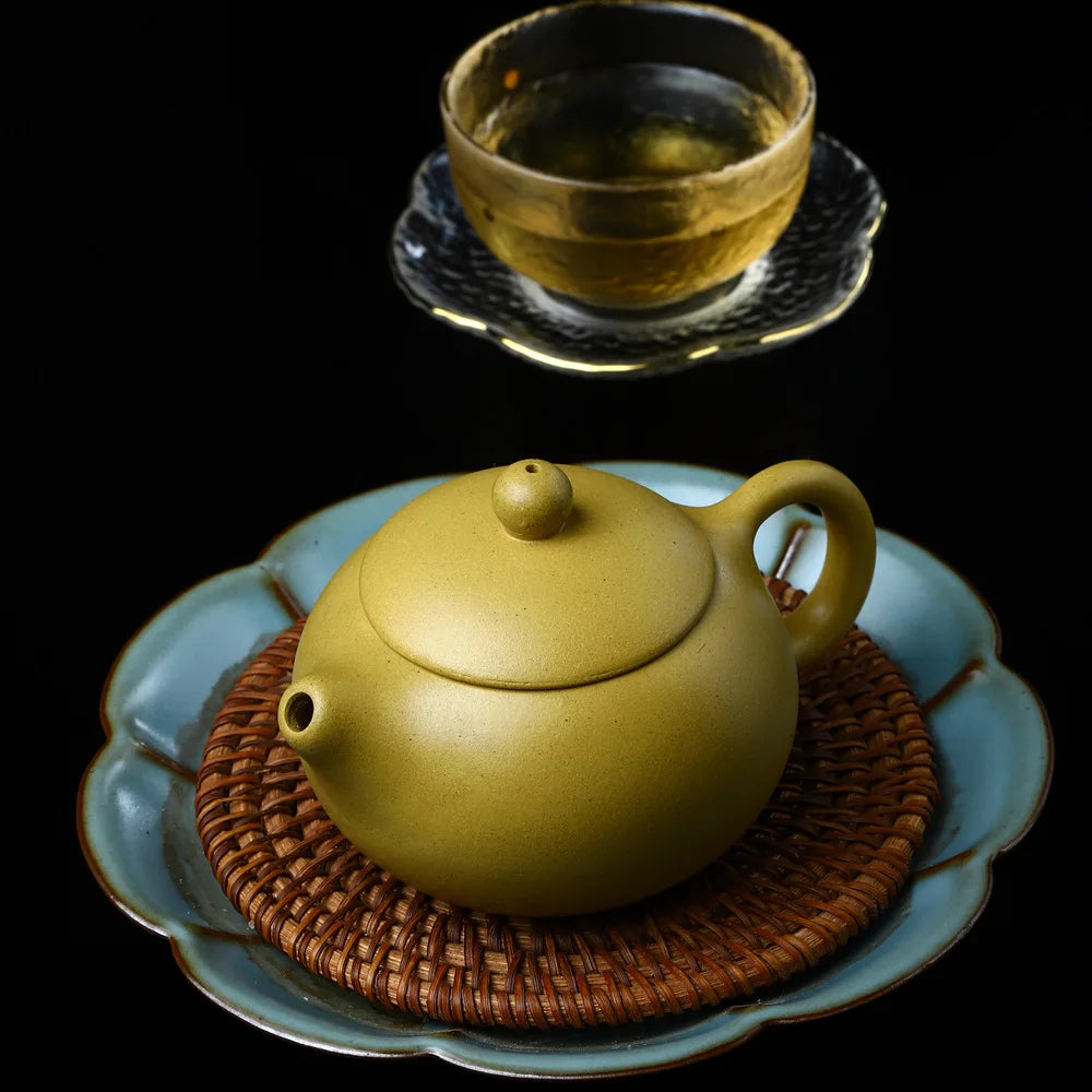 190cc Zisha Teapot Famous Kung Fu Tea Set Yixing Handmade Pot Cup Set Ceramic Chinese Top Quality Tea Ceremony