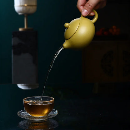 190cc Zisha Teapot Famous Kung Fu Tea Set Yixing Handmade Pot Cup Set Ceramic Chinese Top Quality Tea Ceremony