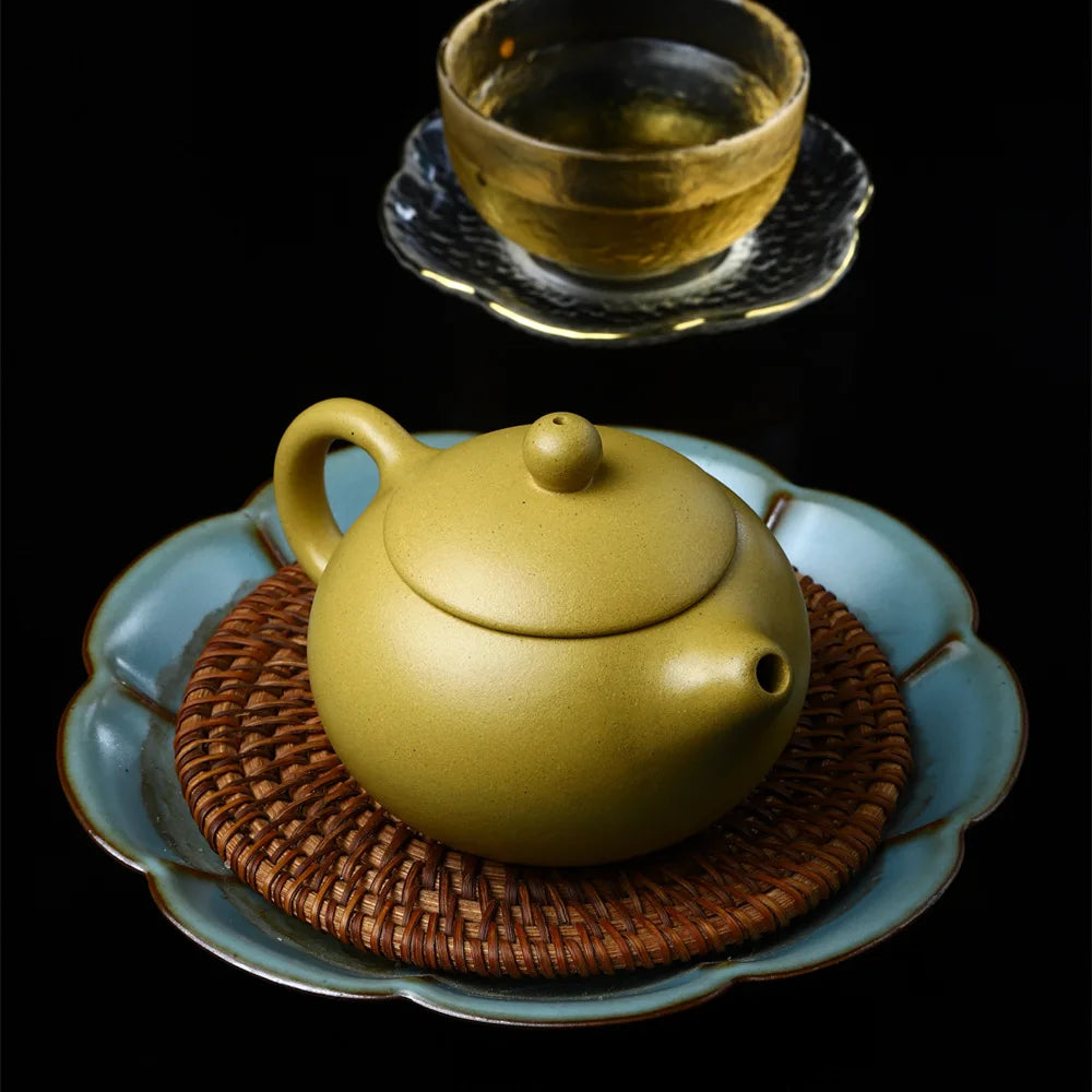 190cc Zisha Teapot Famous Kung Fu Tea Set Yixing Handmade Pot Cup Set Ceramic Chinese Top Quality Tea Ceremony
