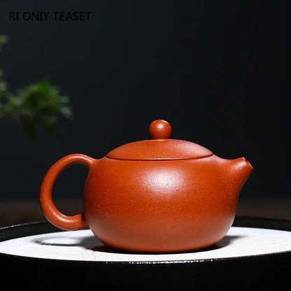 190ml Authentic Yixing Purple Clay Teapot Master Handmade Ball Hole Filter Xi Shi Tea Pot Beauty Kettle Chinese Zisha Tea Set