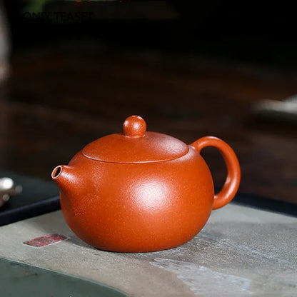 190ml Authentic Yixing Purple Clay Teapot Master Handmade Ball Hole Filter Xi Shi Tea Pot Beauty Kettle Chinese Zisha Tea Set