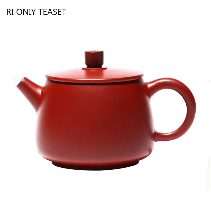 190ml Chinese Yixing Purple Clay Teapots Handmade Raw Ore Dahongpao High Stone Scoop Tea Pot Traditional Zisha Kettle Drinkware