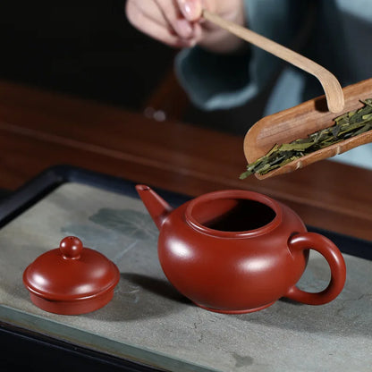 190ml Chinese Yixing Purple Clay Teapots Raw Ore Dahongpao Home Tea Pot Tea Ceremony Accessories Household Zisha Teaware