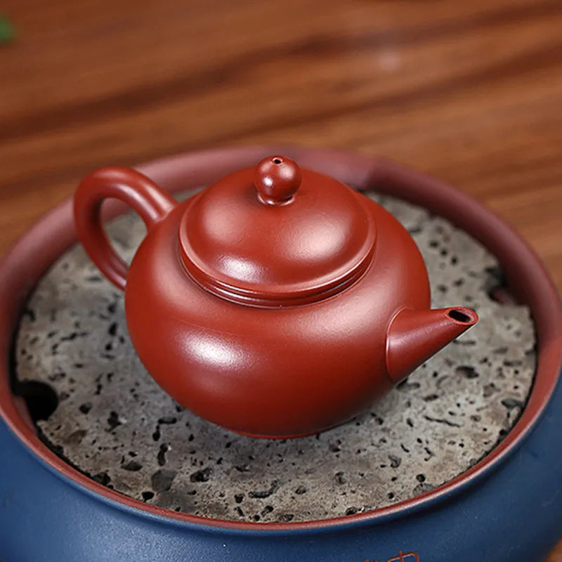 190ml Chinese Yixing Purple Clay Teapots Raw Ore Dahongpao Home Tea Pot Tea Ceremony Accessories Household Zisha Teaware