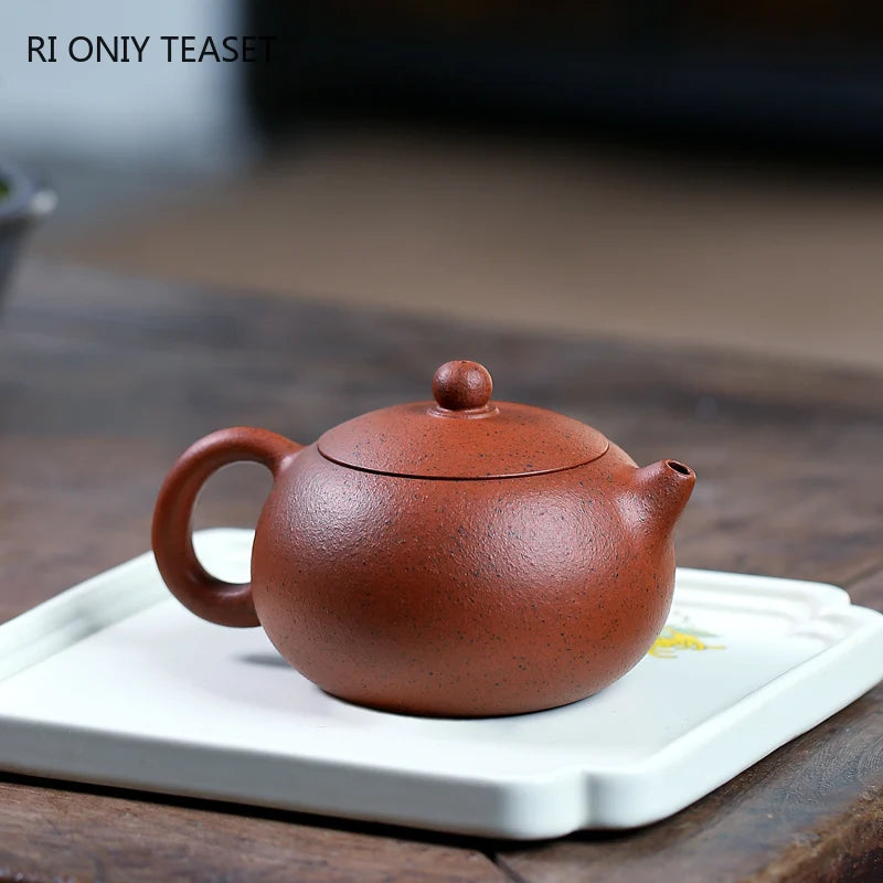 190ml High-end Yixing Purple Clay Teapots Beauty Kettle Ball Hole Filter Famous Handmade Tea Pot Chinese Zisha Tea Set Teaware