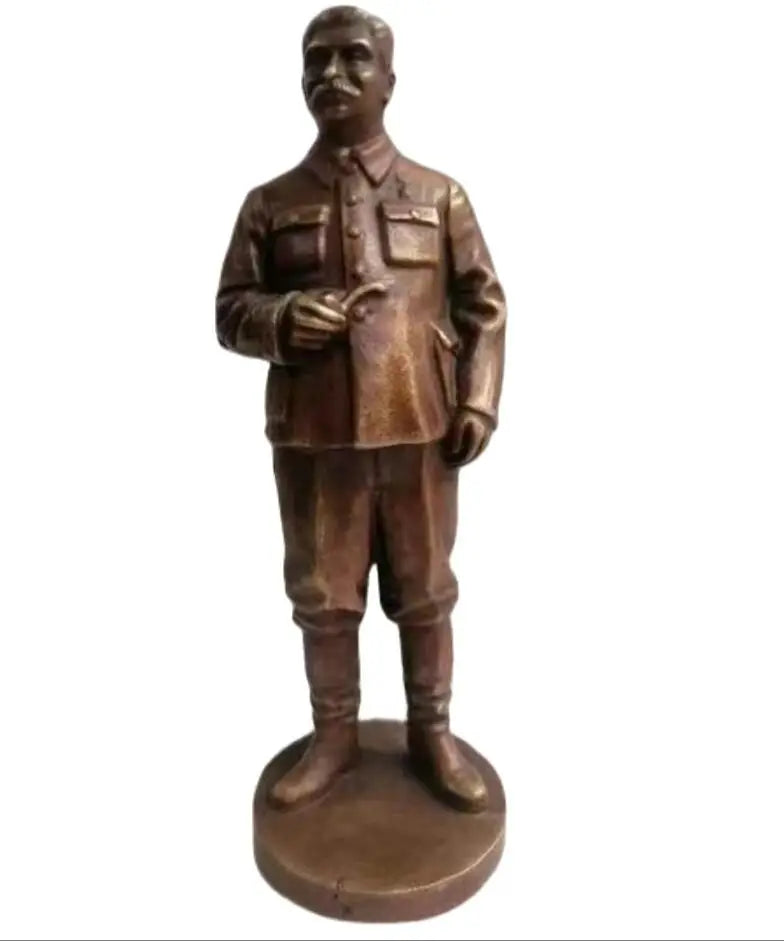 19CM Stalin Bronze Statue