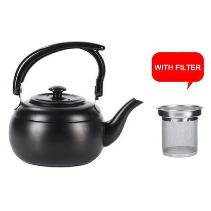 1L/1.4L Small Teapot Thickened Stainless Steel Boiling Water Kettle With Filter Hotel Tea Pot Induction Cooker Delicate Pot