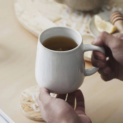 1PC European Style Ceramic Kiln 400ML Retro Coffee Tea Cup Restaurant Breakfast Office Water Mugs Home Drinkware  Set