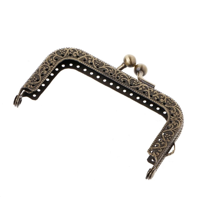 1PC Metal Frame Kiss Clasp Arch For Coin Purse Bag Accessories DIY Bronze 8.5cm