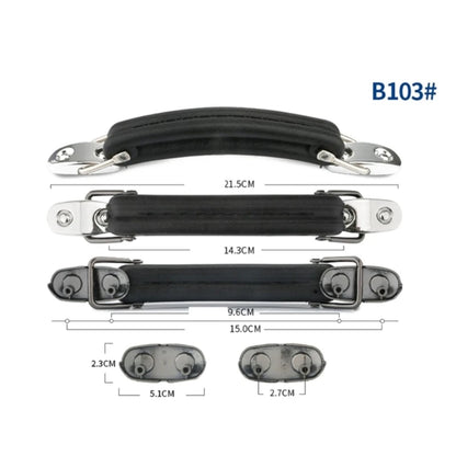 1PC PPlastic Suitcase Luggage for Spare Strap Flexible Handle Grip Replacement