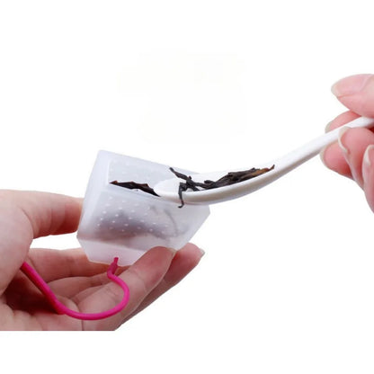 1Pc Creative Teapot-Shape Tea Infuser Strainer Tea Strainer Silicone Tea Bag Leaf Filter Diffuser Teaware Kitchen Accessories