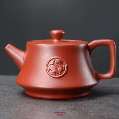 Clay Teapot Zisha Teapot Purple Clay Teapot Chinese Zisha Tea Xishi Pots Natural Mud Chinese Yixing Clay Zisha Pot Infusers Loose Tea