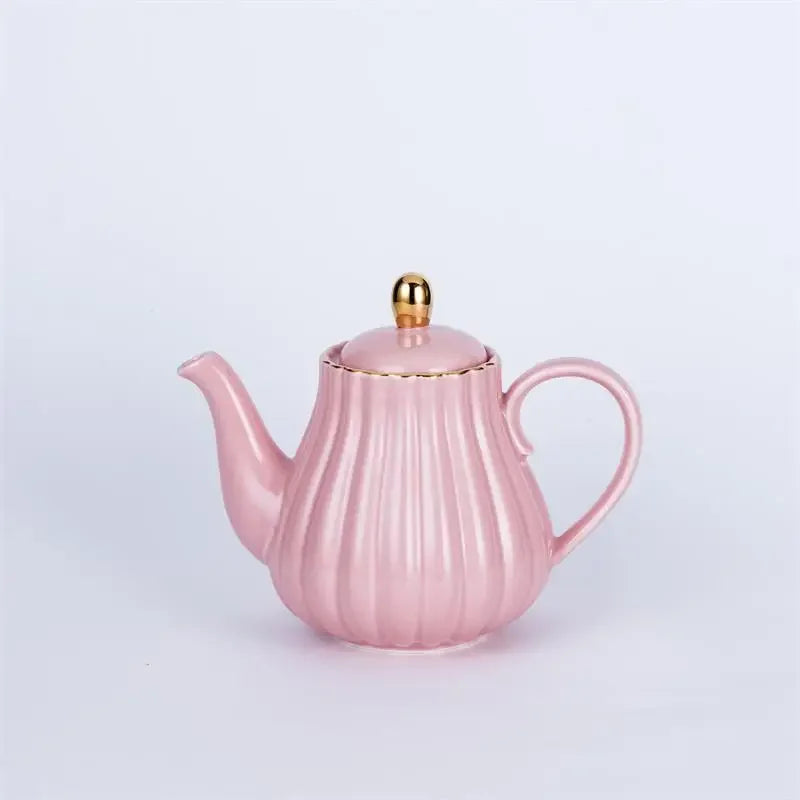 1pc Direct Selling New Classic Golden Bee Striped Afternoon Tea Coffee Milk Juice Drink Jug Light Luxury Glaze Plus Gold Ceramic