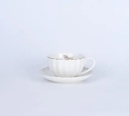 1pc Direct Selling New Classic Golden Bee Striped Afternoon Tea Coffee Milk Juice Drink Jug Light Luxury Glaze Plus Gold Ceramic