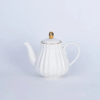 1pc Direct Selling New Classic Golden Bee Striped Afternoon Tea Coffee Milk Juice Drink Jug Light Luxury Glaze Plus Gold Ceramic