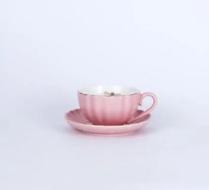 1pc Direct Selling New Classic Golden Bee Striped Afternoon Tea Coffee Milk Juice Drink Jug Light Luxury Glaze Plus Gold Ceramic