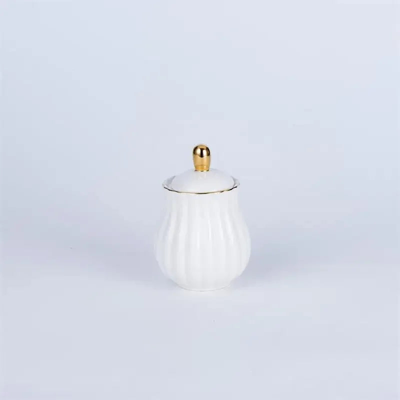 1pc Direct Selling New Classic Golden Bee Striped Afternoon Tea Coffee Milk Juice Drink Jug Light Luxury Glaze Plus Gold Ceramic