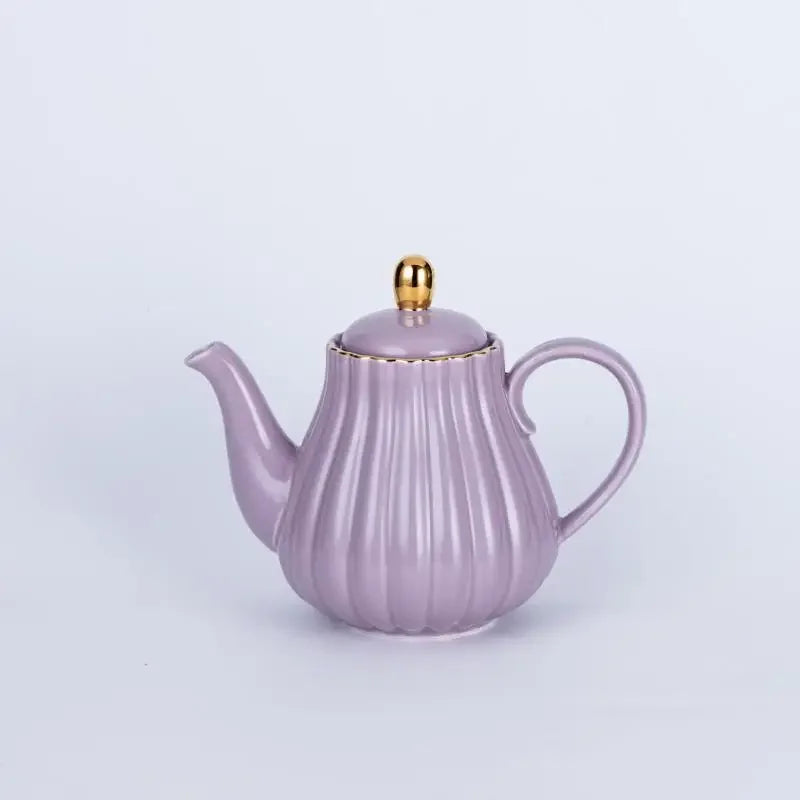 1pc Direct Selling New Classic Golden Bee Striped Afternoon Tea Coffee Milk Juice Drink Jug Light Luxury Glaze Plus Gold Ceramic