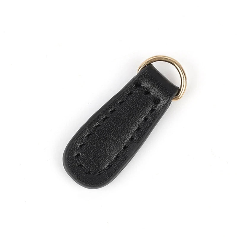1pc Luggage Side Clamp PU Leather Buckle Bag Strap Hang Hook DIY Zipper Puller Manual Purse Making Accessories