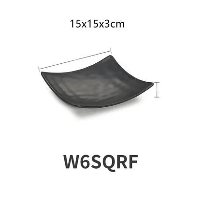1pc Plastic Square Plate Dish Dipping Dish Home Kitchen Tableware BBQ Picnic Plates Bar Supplies Dessert Cake Fruit Dishes