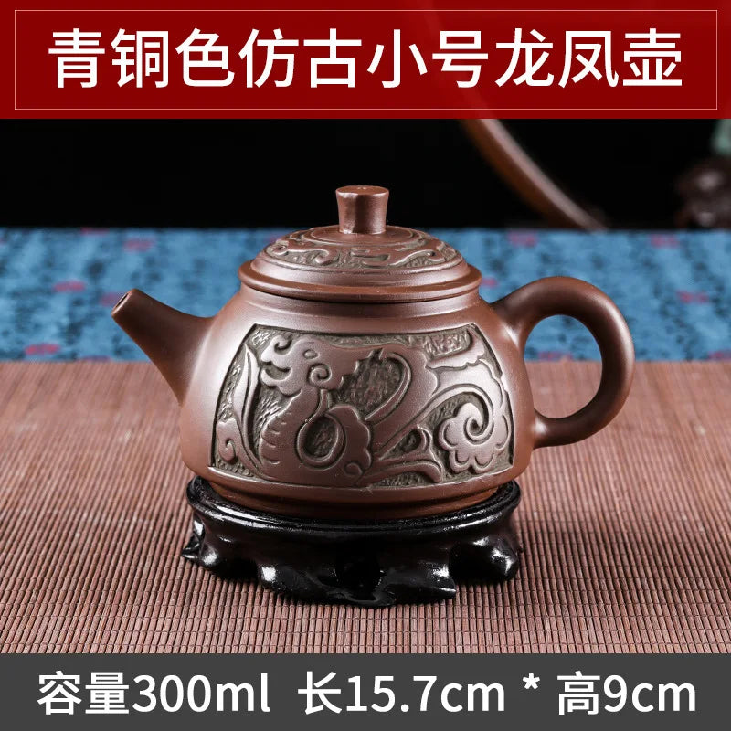 1piece Purple Clay Teaware Teapots Home Decoration Boyfriend Husband Business Gift