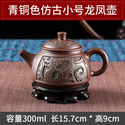 1piece Purple Clay Teaware Teapots Home Decoration Boyfriend Husband Business Gift